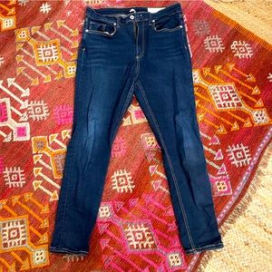 Rag & Bone Indigo Blue Jeans, Slim stretch Fit, Size 31